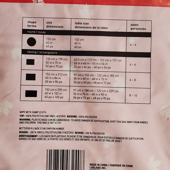 😊 Table cloth - Picture 4 of 4